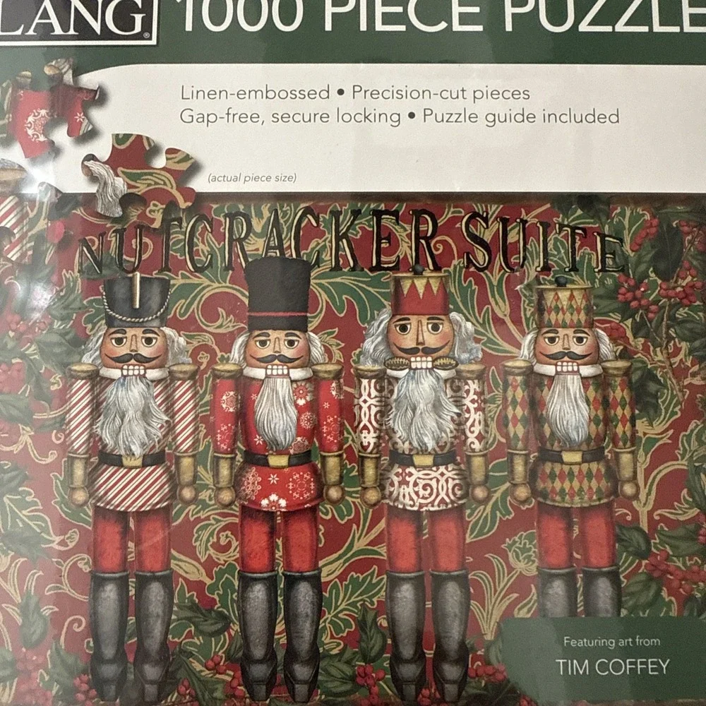 Lang 1000 Piece Puzzle 2021 Christmas Nutcracker Suite With Poster 20